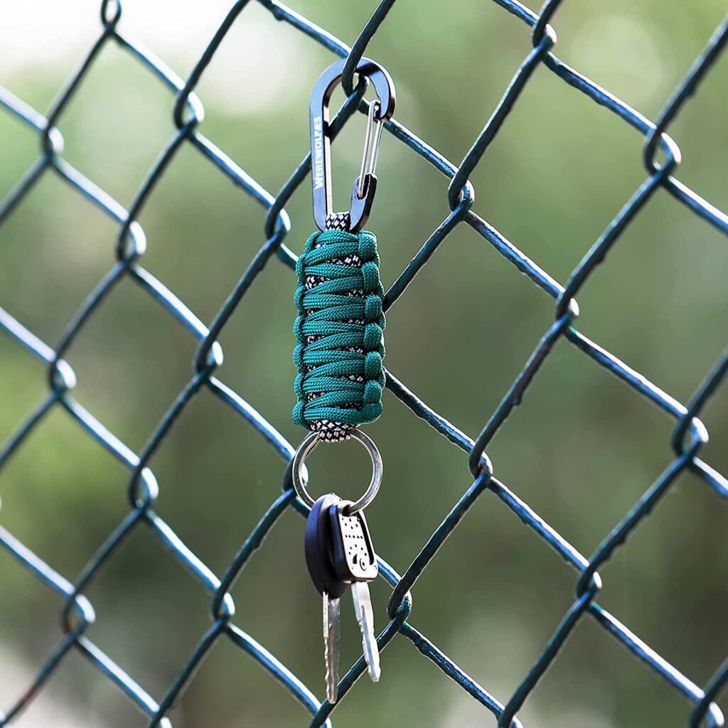 paracord keychain