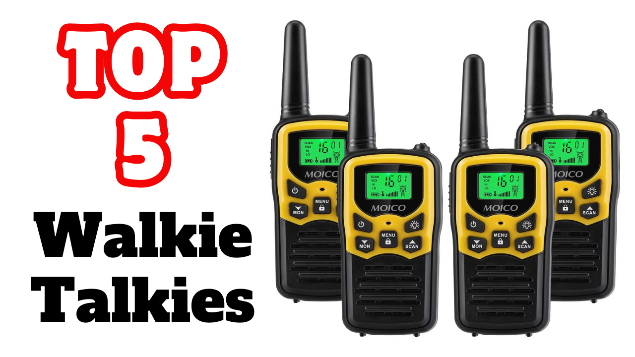 The 5 Best Walkie Talkies On The Market